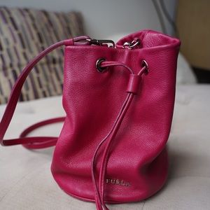 Furla Purple bucket bag
